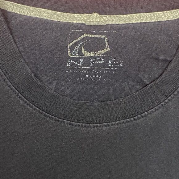 Newport Blue Heavy Cotton Dark Blue XL Shirt Beer Taps Stripe Adult Humor - Picture 3 of 9